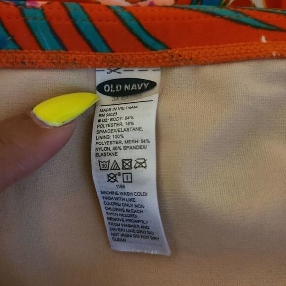 Old Navy high waisted swim bottoms 3x - Picture 4 of 5